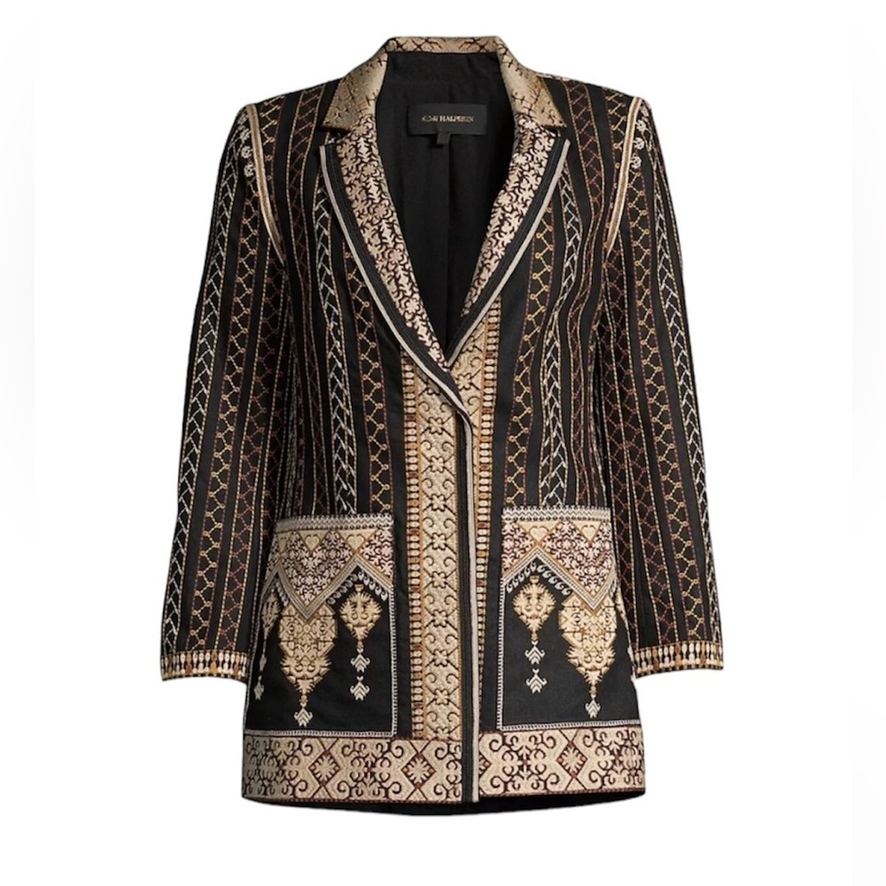 Kobi Halperin- NWT Black Embroidered Alynn Blazer Jacket